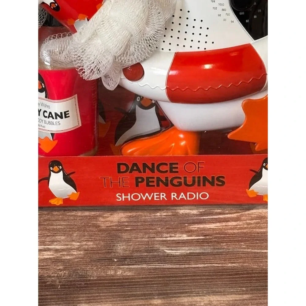Steepletone Penguin Shower‎ Radio RARE New In Box!